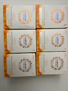LuMee Brightening Gel Mask lot of 6